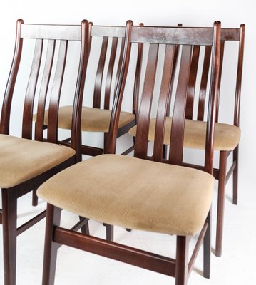 Dining Room Chairs in Mahogany from Farstrup, 1960s, Set of 4-UY-1000737