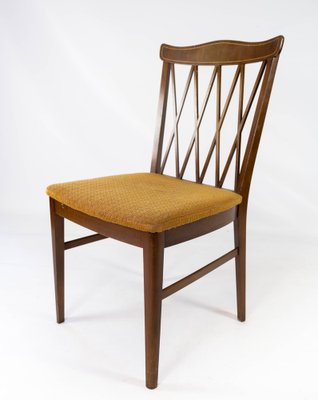 Dining Room Chairs in Walnut, 1940s, Set of 6-UY-980694