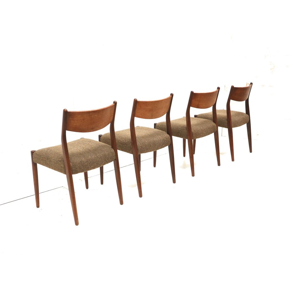 Dining Room Chairs Model D by Fristho Franeker, 1960s, Set of 4