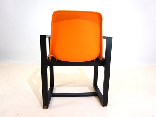 Dining Room Office Chairs from Mann Möbel, 1970s, Set of 4-HUW-1744325