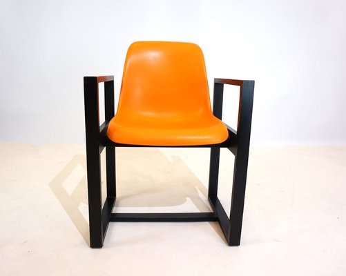 Dining Room Office Chairs from Mann Möbel, 1970s, Set of 4-HUW-1744325