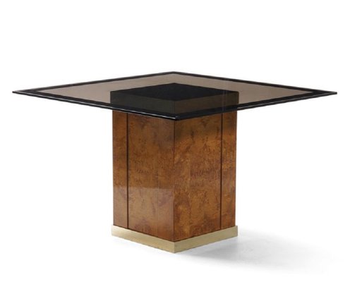 Dining Room Table attributed to Jean Claude Mahey for Roche Bobois, 1980s-DCO-1705855