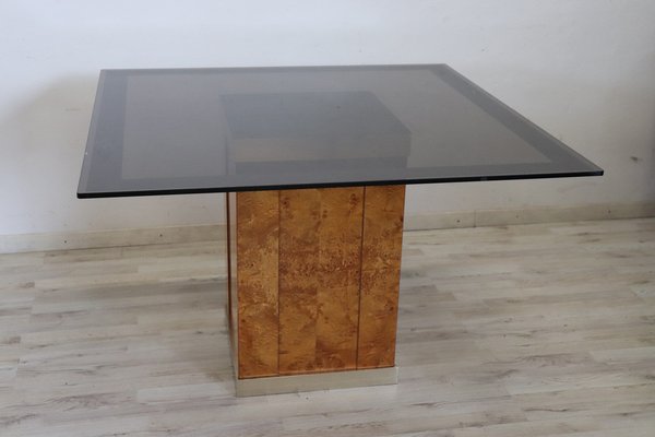 Dining Room Table attributed to Jean Claude Mahey for Roche Bobois, 1980s-DCO-1705855