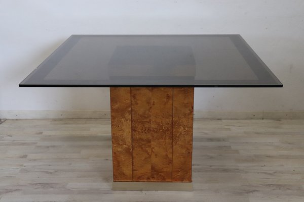 Dining Room Table attributed to Jean Claude Mahey for Roche Bobois, 1980s-DCO-1705855