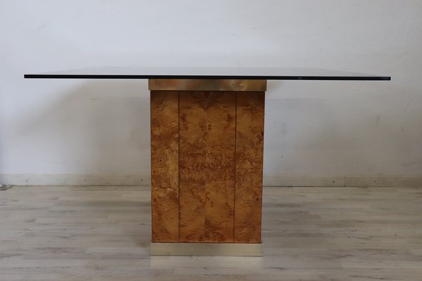 Dining Room Table attributed to Jean Claude Mahey for Roche Bobois, 1980s-DCO-1705855