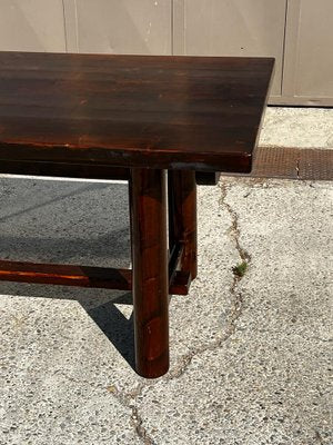 Dining Room Table in Pine and Oak by Georges Robert, 1960s-SSK-2033818