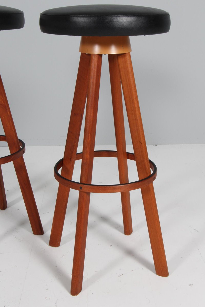 Dining Stool attributed to Hans Olsen for Frem Røjle, 1960s