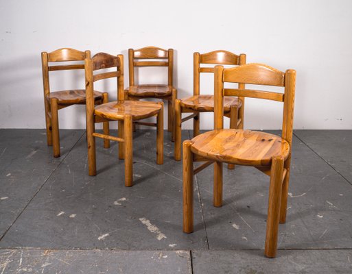 Dining Table and Chairs in the style of Rainer Daumiller, 1970s, Set of 6-VLO-1361352