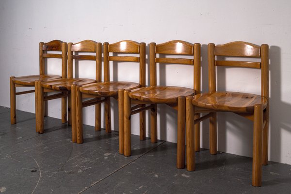 Dining Table and Chairs in the style of Rainer Daumiller, 1970s, Set of 6-VLO-1361352