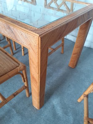 Dining Table and Chairs, Set of 7-GZF-1819147