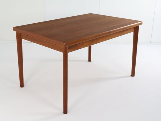 Dining Table by Henning Kjaernulf for Vejle Extendable, 1960s-FYZ-1997667