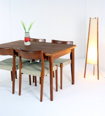 Dining Table by Henning Kjaernulf for Vejle Extendable, 1960s-FYZ-1997667