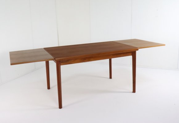 Dining Table by Henning Kjaernulf for Vejle Extendable, 1960s-FYZ-1997667