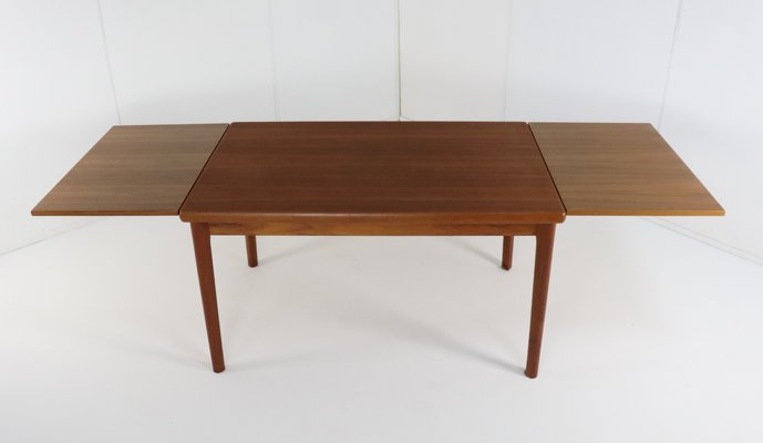 Dining Table by Henning Kjaernulf for Vejle Extendable, 1960s-FYZ-1997667