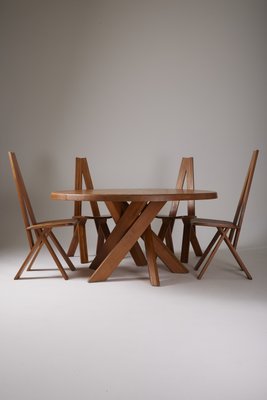 Dining Table by Pierre Chapo, 1969-QAC-2021148