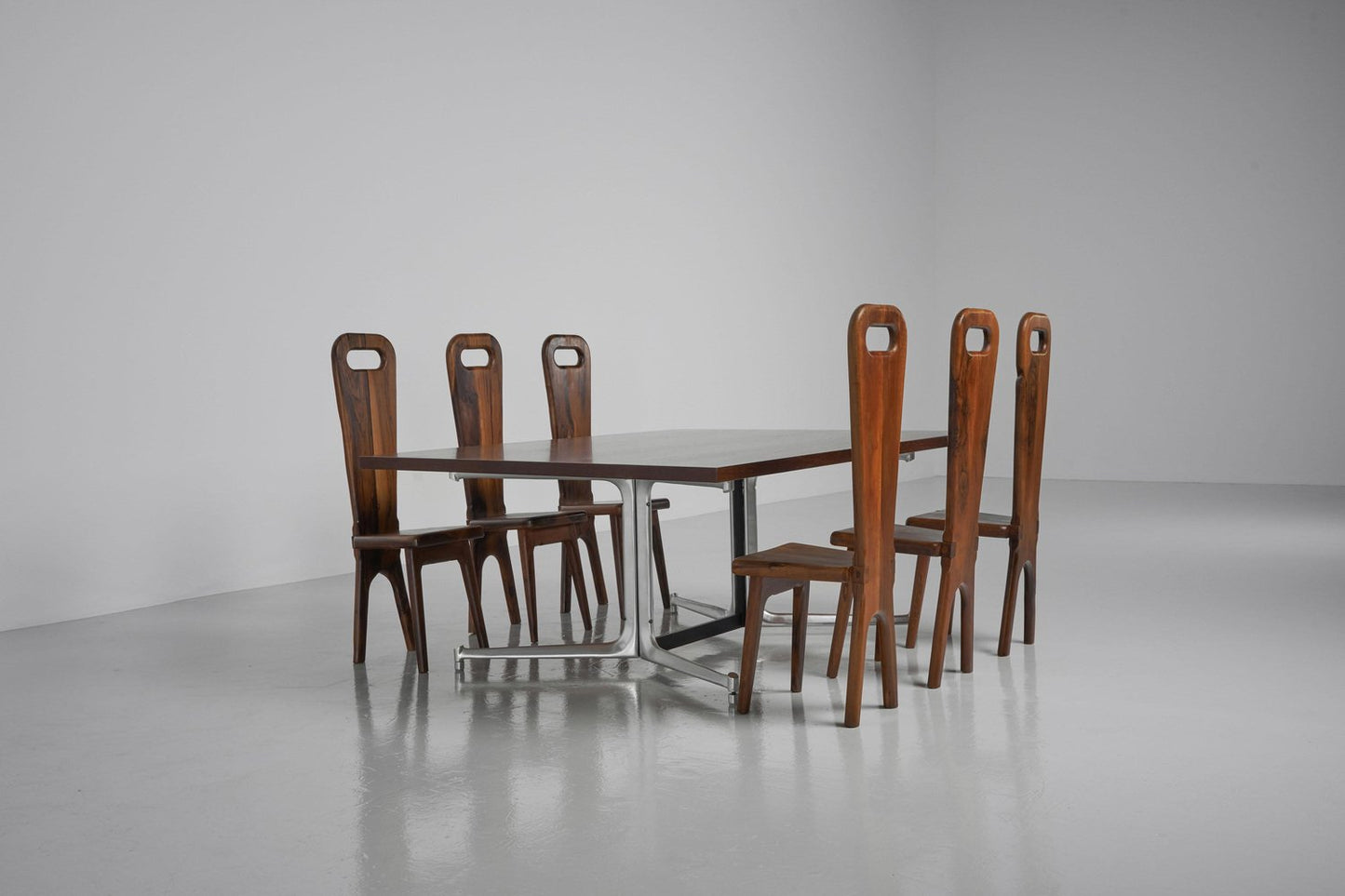 Dining Table by Preben Fabcius Jorgen Kastholm, 1968