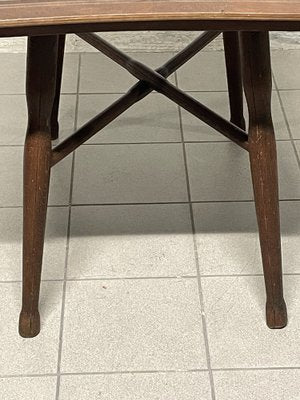 Dining Table & Chairs from Thonet, Austria, 1920s, Set of 5-JHL-1755883