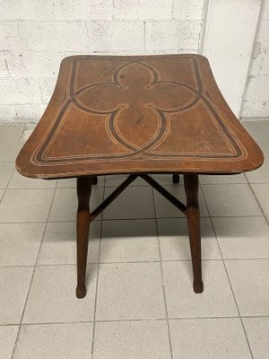 Dining Table & Chairs from Thonet, Austria, 1920s, Set of 5-JHL-1755883