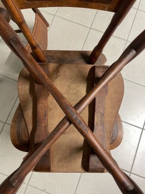 Dining Table & Chairs from Thonet, Austria, 1920s, Set of 5-JHL-1755883