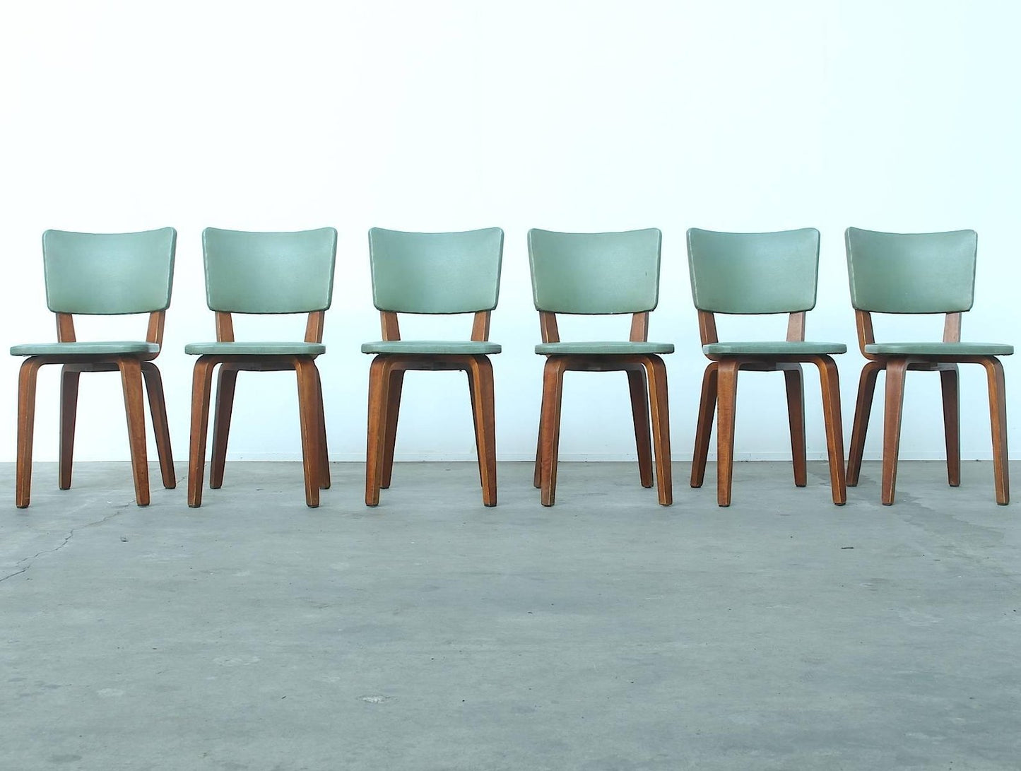 Dining Table & Chairs Set by Cor Alons for Gouda den Boer, 1949