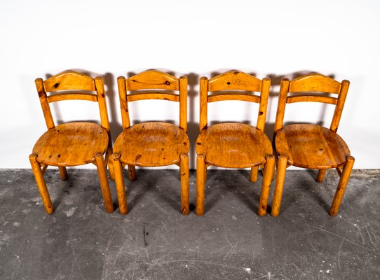 Dining Table & Chairs Set in the Style of Rainer Daumiller, 1970s, Set of 5-VLO-1000304