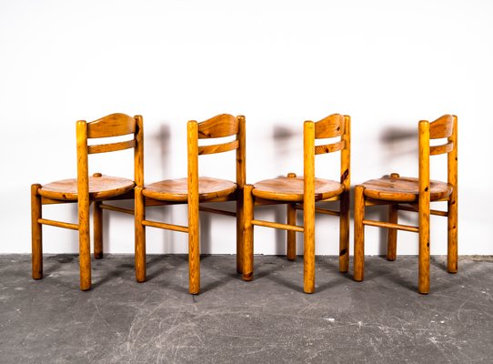 Dining Table & Chairs Set in the Style of Rainer Daumiller, 1970s, Set of 5-VLO-1000304