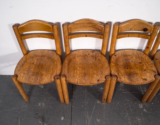 Dining Table & Chairs Set in the Style of Rainer Daumiller, 1970s, Set of 6-VLO-1438309