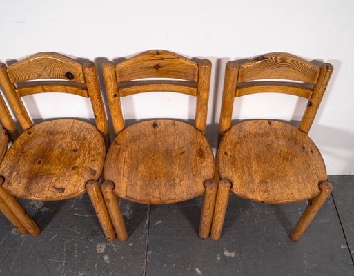 Dining Table & Chairs Set in the Style of Rainer Daumiller, 1970s, Set of 6-VLO-1438309