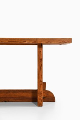 Dining Table in Acid-Stained Pine attributed to Axel Einar Hjorth, 1932-SC-2022133