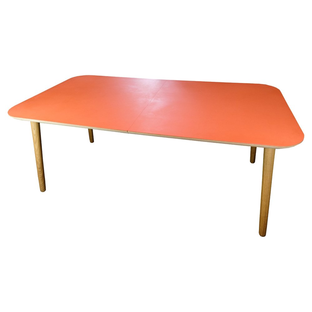 Dining Table in Laminate Oak by Karsten Lauritsen, 2000