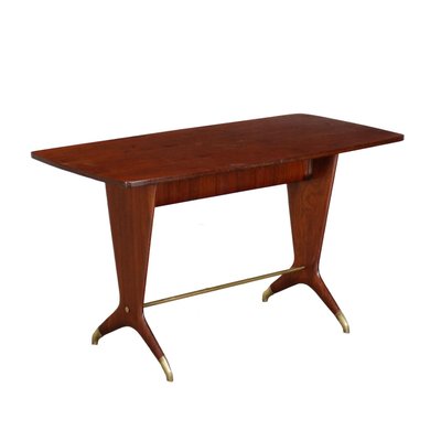 Dining Table in Mahogany, Italy, 1950s-VMM-1317221