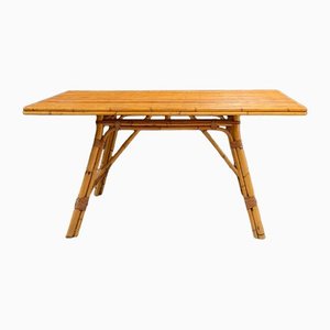 Dining Table in Rattan and Bamboo-EAJ-1299803