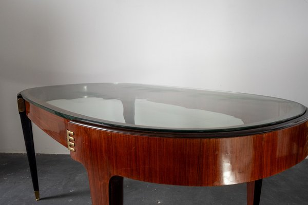 Dining Table in Rosewood, 1950s-OFV-1787960