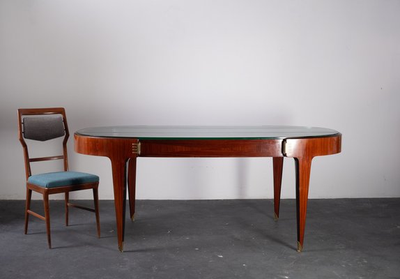 Dining Table in Rosewood, 1950s-OFV-1787960