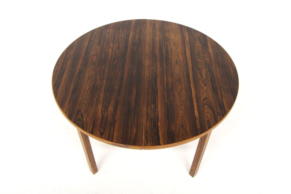 Dining Table in Rosewood from Hugo Troeds, Bjärnum, Sweden, 1960s