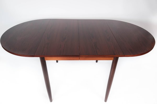 Dining Table in Rosewood with Extension Plates by Arne Vodder, 1960s-UY-1000683