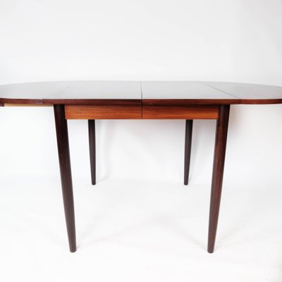 Dining Table in Rosewood with Extension Plates by Arne Vodder, 1960s-UY-1000683