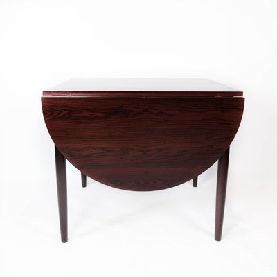 Dining Table in Rosewood with Extension Plates by Arne Vodder, 1960s-UY-1000683