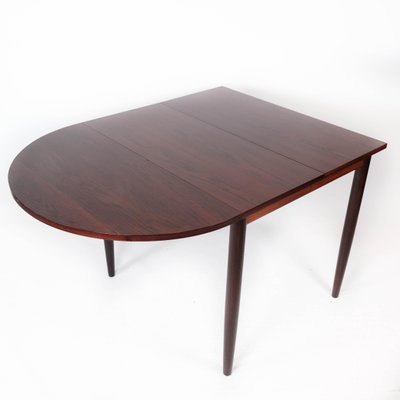 Dining Table in Rosewood with Extension Plates by Arne Vodder, 1960s-UY-1000683