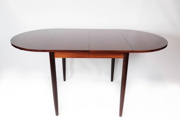 Dining Table in Rosewood with Extension Plates by Arne Vodder, 1960s-UY-1000683