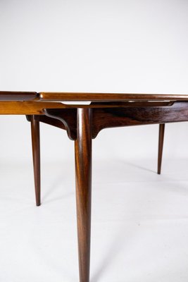 Dining Table in Rosewood with Extensions by Arne Vodder, 1960s-UY-911716