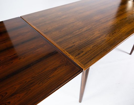 Dining Table in Rosewood with Extensions by Arne Vodder, 1960s-UY-911716