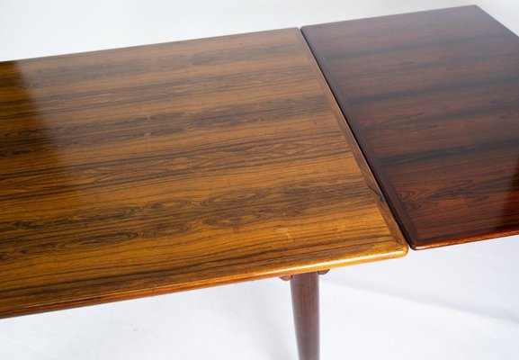 Dining Table in Rosewood with Extensions by Arne Vodder, 1960s-UY-911716