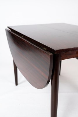 Dining Table in Rosewood with Extensions by Arne Vodder, 1960s-UY-934851