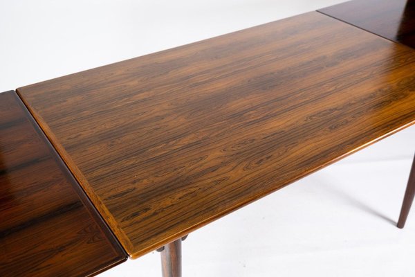 Dining Table in Rosewood with Extensions by Arne Vodder, 1960s-UY-911716