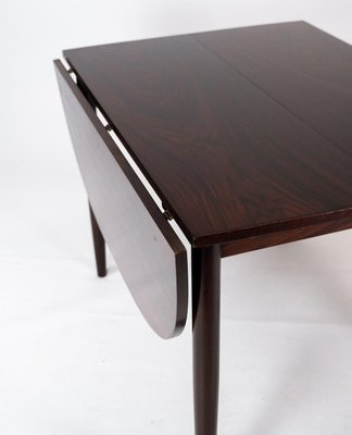 Dining Table in Rosewood with Extensions by Arne Vodder, 1960s-UY-934851