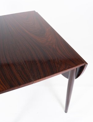 Dining Table in Rosewood with Extensions by Arne Vodder, 1960s-UY-934851