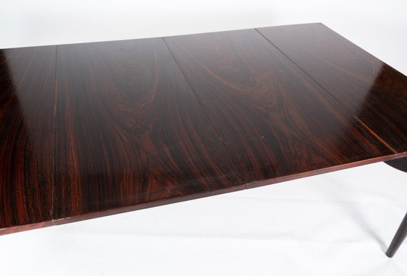 Dining Table in Rosewood with Extensions by Arne Vodder, 1960s-UY-934851