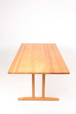 Dining Table in Solid Scandinavian Pine from Søborg Furniture, 1960s-FK-835163