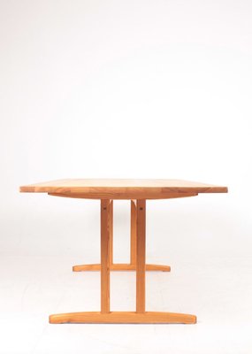 Dining Table in Solid Scandinavian Pine from Søborg Furniture, 1960s-FK-835163